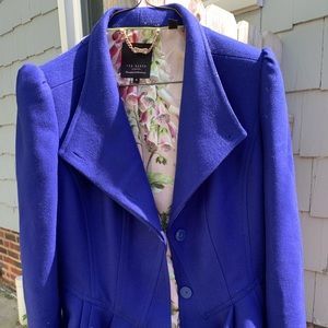 Ted Baker Royal blue wool jacket